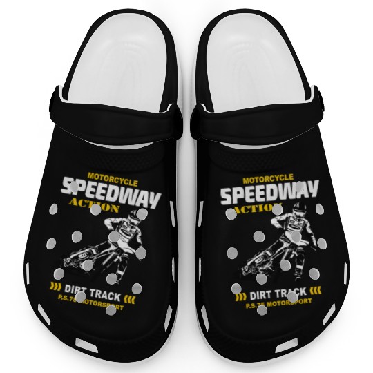 Motorcycle Speedway Racing Clogs