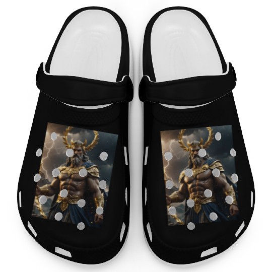 Zeus Jupiter Roman Greek God Clogs