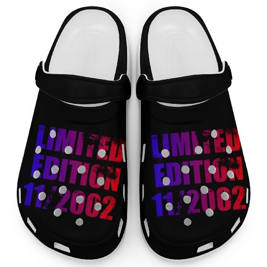 22nd birthday Limited Edition 11/2002 Clogs