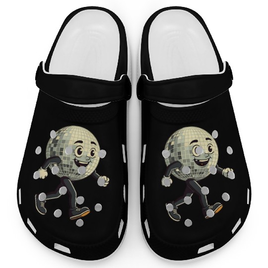 Disco Ball Walking - Retro Funk in Motion Clogs