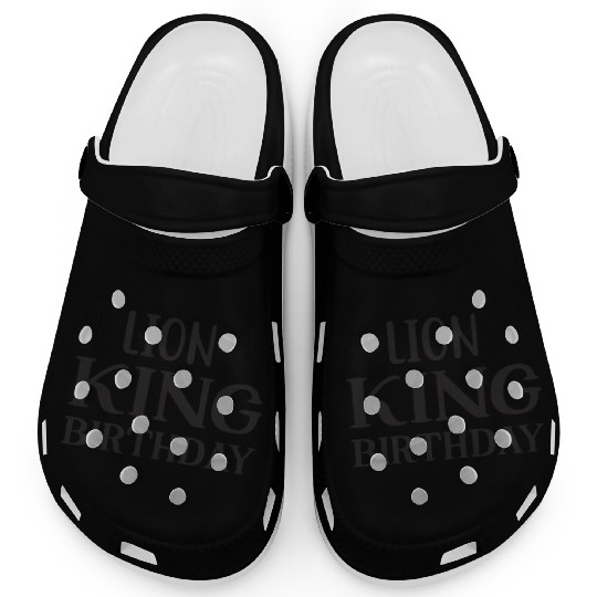 Lion King Birthday dad Clogs