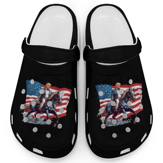 donal trump Clogs