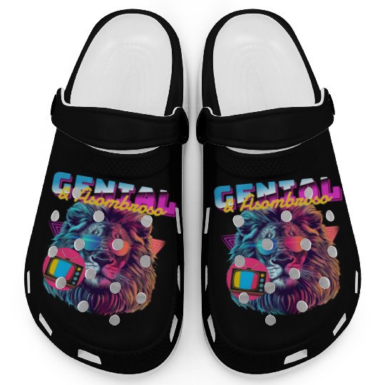 Clever "Genial & Asombroso" – Safety with a Smile Clogs