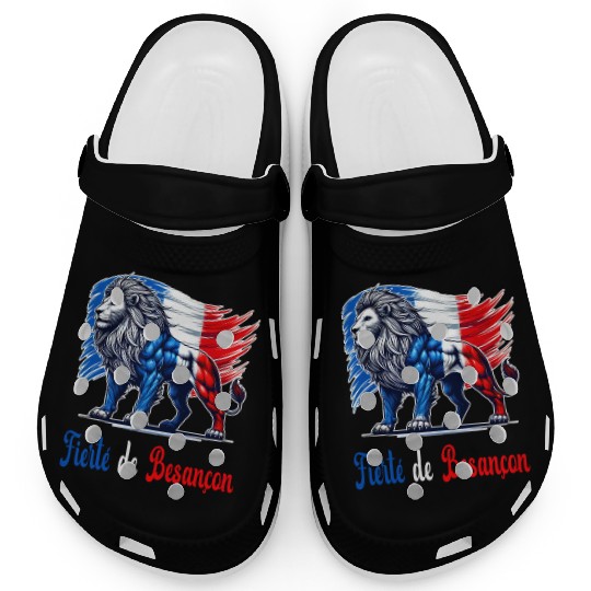 The pride of Besançon flag design Clogs