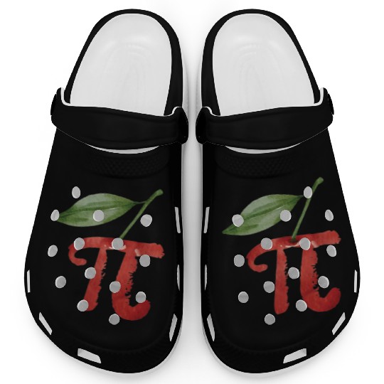 Cherry Pi Day Funny Pie Cherries 3.14 Science Clogs