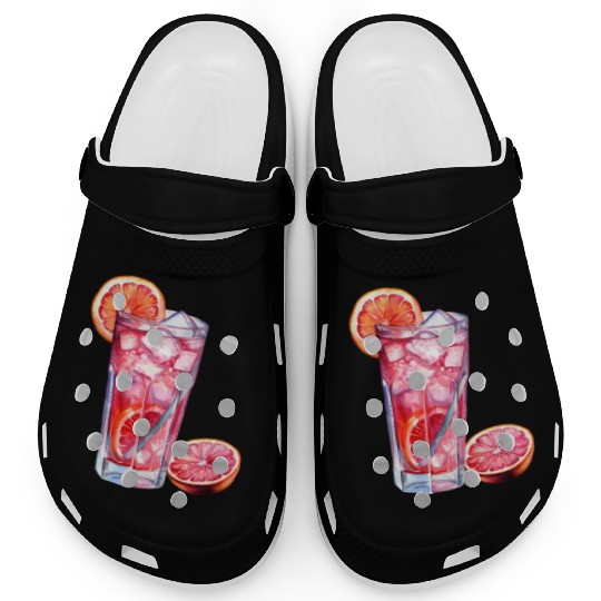 Grapefruit Citrus Cocktail Clogs