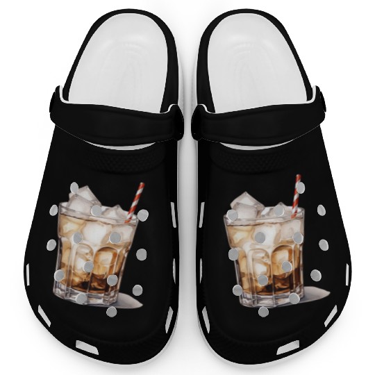 Iced Coffee Cocktail Clogs