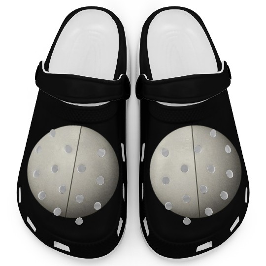 geometric circle Clogs