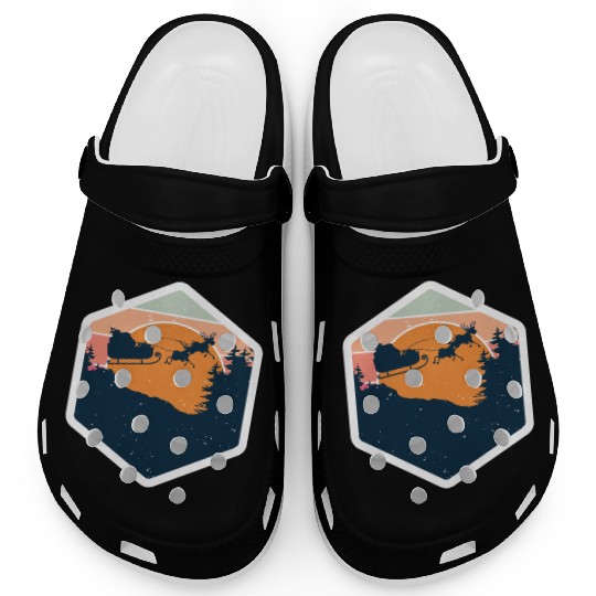 Santa Claus Sled Clogs