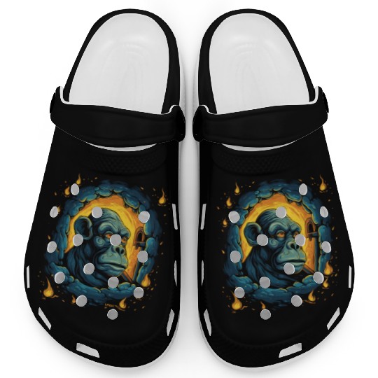 Night of the Starry Dungeon Monkey Clogs