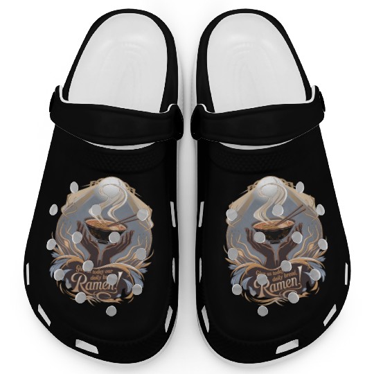 Give Us Today Our Daily Bread Ramen Clogs