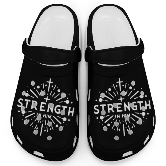 Strength in Him Clogs