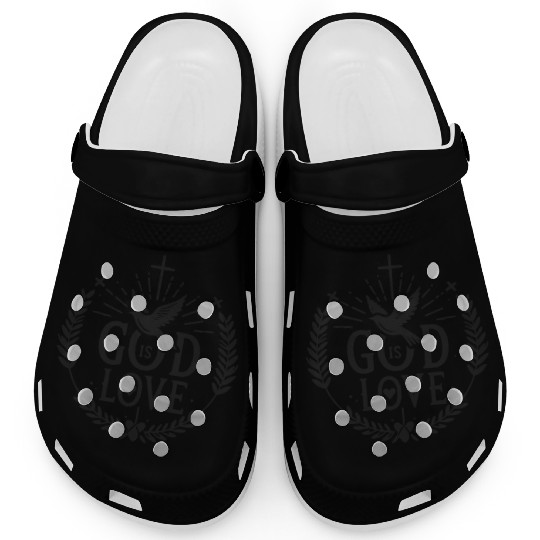 God is Love Clogs