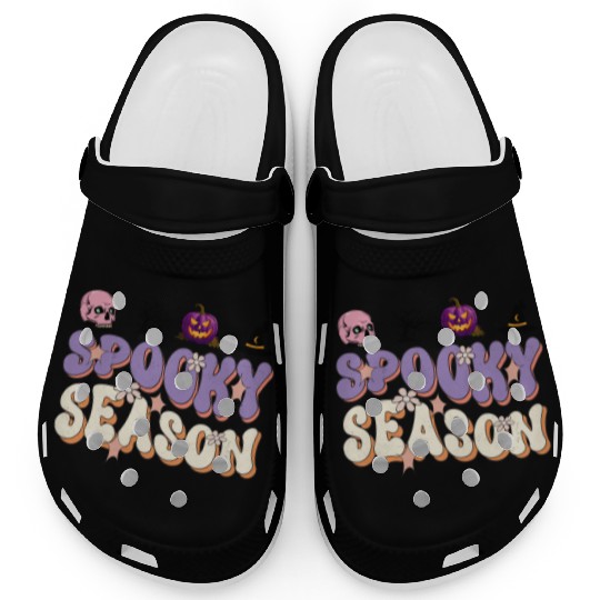 Spooky Season Clogs Design