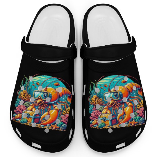Shrimp Exploration-Underwater Adventure Clogs