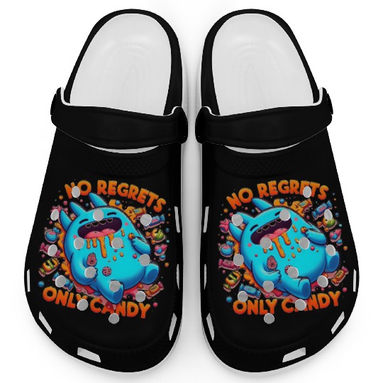 Disneyland Stitch Halloween No Regrets Only Candy Clogs