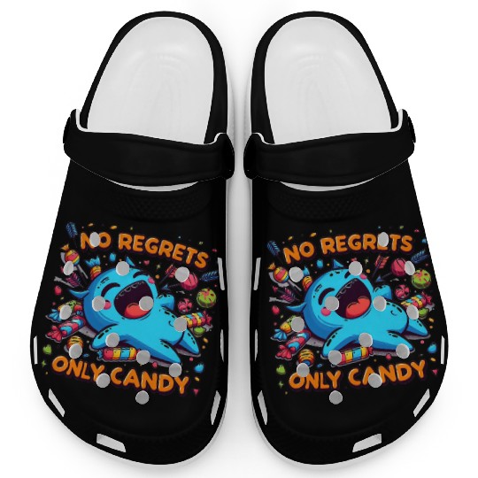 Disneyland No Regrets Only Candy Clogs