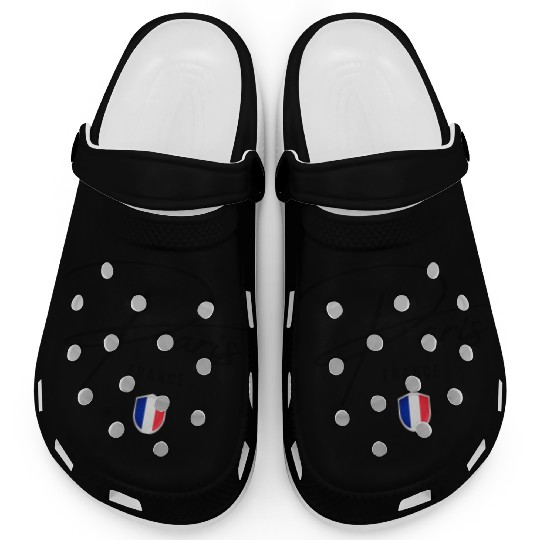 I love Paris, Paris France Clogs