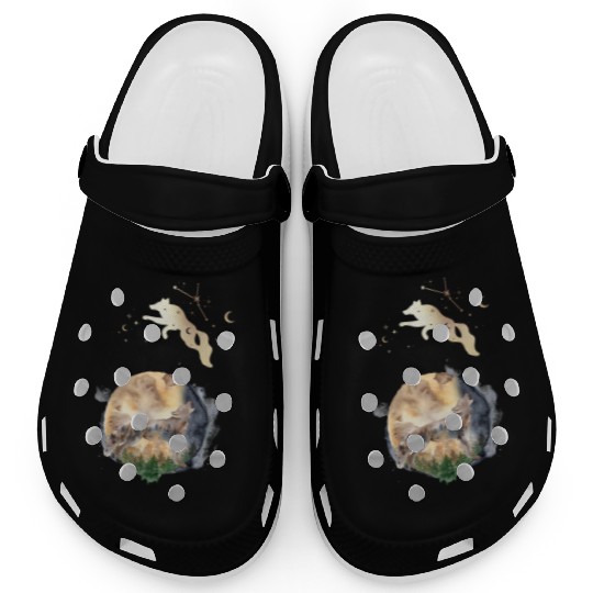 Wolf Moon Magic Clogs