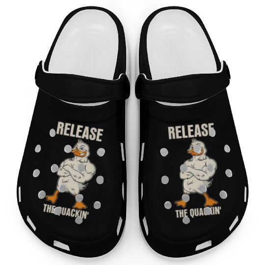 Release The Quackin Duck Gym Bodybuilder Clogs
