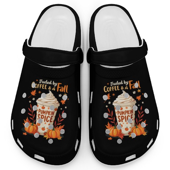 Fueled by Coffee & Fall Vibes Clogs