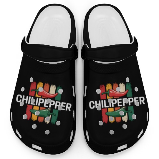 Chili Pepper Retro Vibe Clogs