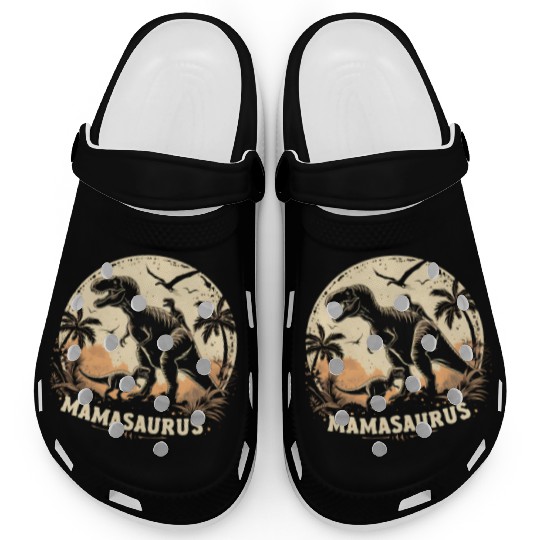 Dinosaur Mamasaurus Clogs Cool Mother's Day Mom