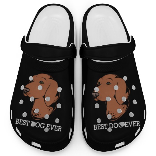Best Dog Ever GSP Lover German Shorthaired Pointer Clogs