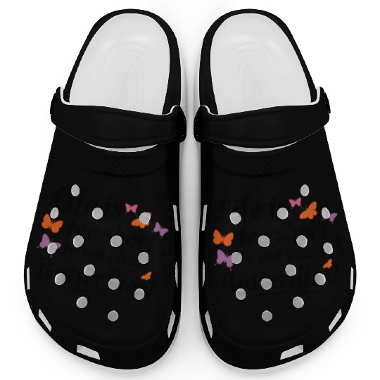 Butterfly Butterflies Insect Collector Entomology Clogs