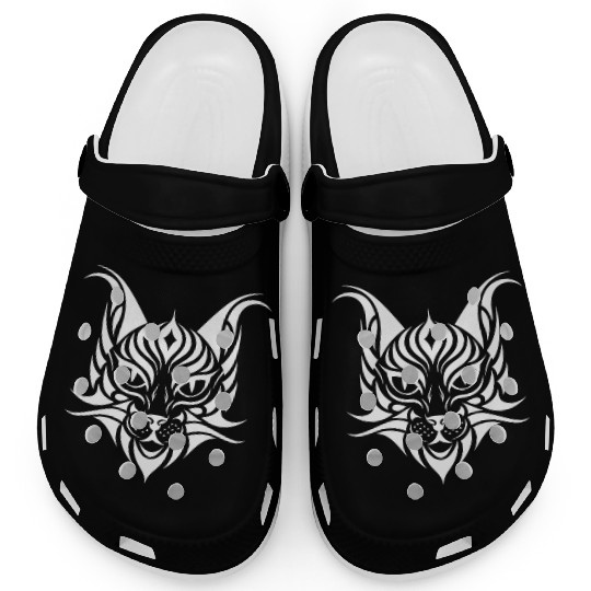 Cat Pet T Tattoo Clogs