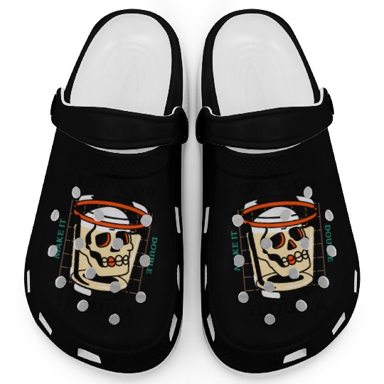 Halloween - Trick or tequila. Clogs