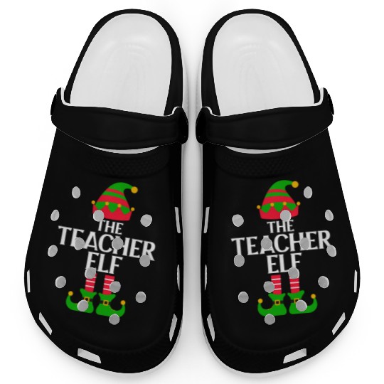 The Teacher Elf Christmas Clogs