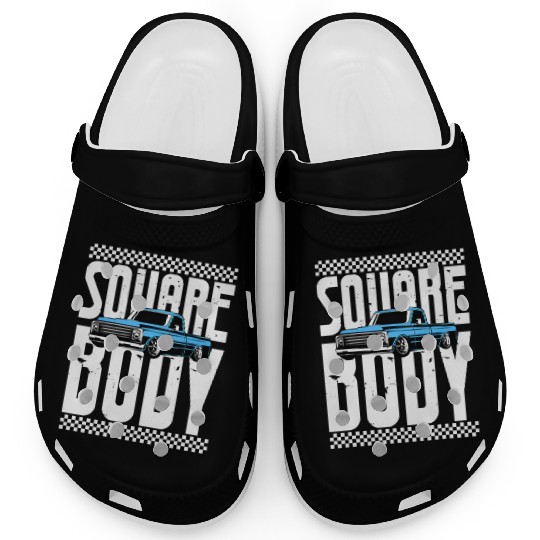 Vintage American Square Body Truck 4x4 Mud Trucks Clogs