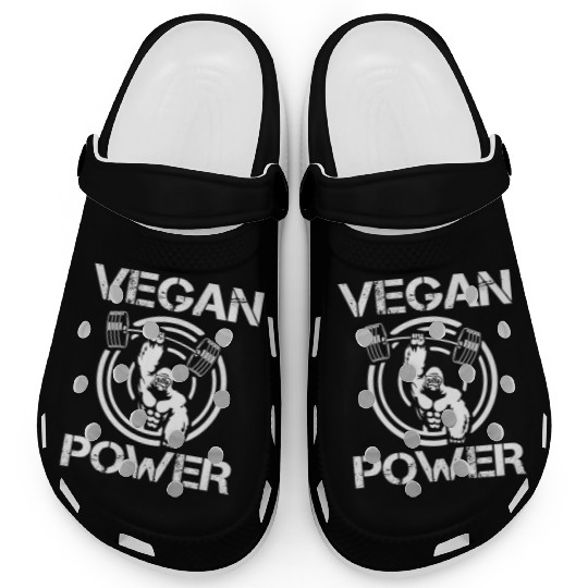 Monkey Chimpanzee Vegan Power Gorilla Clogs