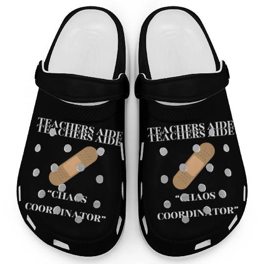 teachers aid, chaos coordinator Clogs