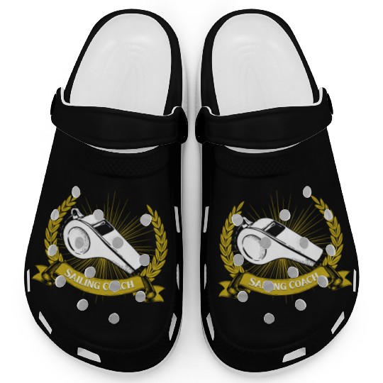 Sailing Coach Sailor Funny Sailboat Humor Sayings Clogs
