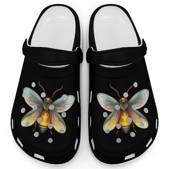 Shiny Firefly Clogs