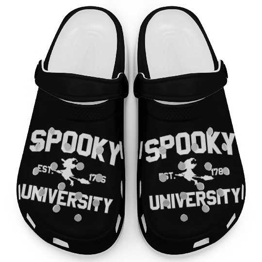 Spooky University Established 1786 Witch U Spookys Clogs