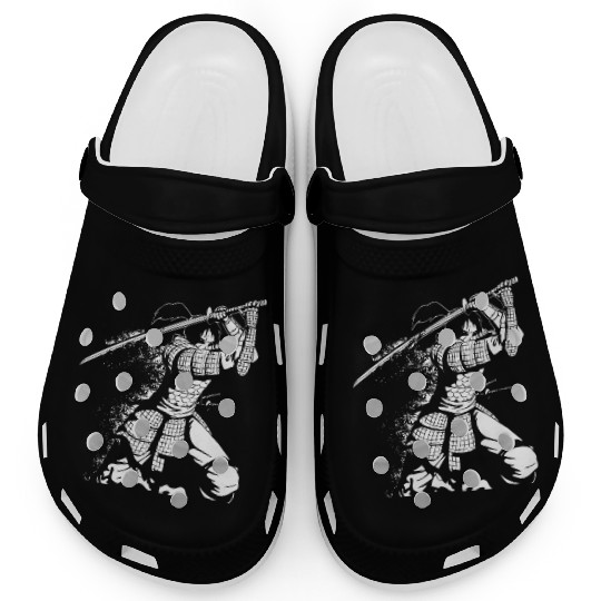 Kanji Japan Katana Sword Ninja Samurai Clogs