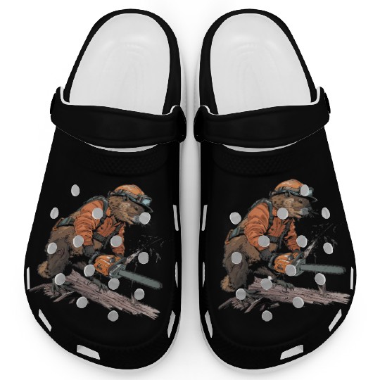 Beaver Lumberjack Chainsaw Clogs