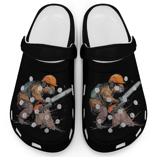 Beaver Lumberjack Chainsaw Clogs