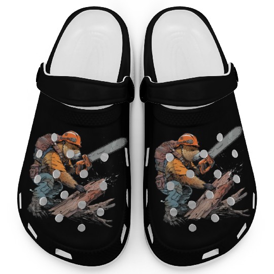 Beaver Lumberjack Chainsaw Clogs