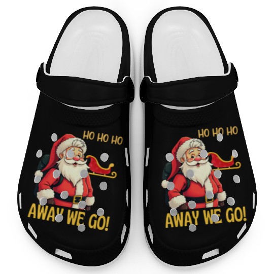 Ho ho ho. Away we go! Clogs