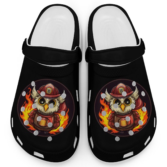 Owls Firefighter Clogs