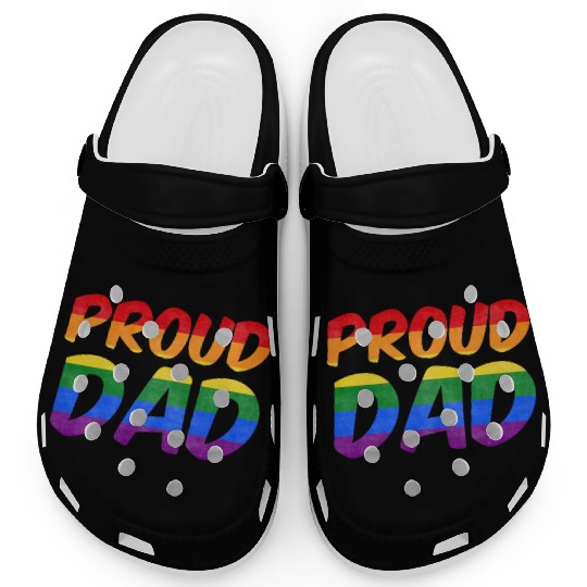 Just be yourself! (Proud Dad) Clogs