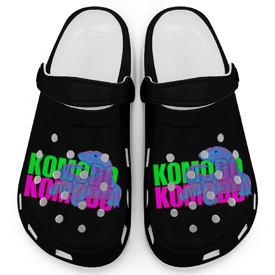 Majestic Komodo Dragon Clogs