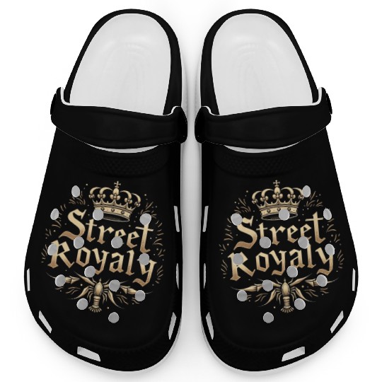 Street Royalty Golden Lobster Clogs