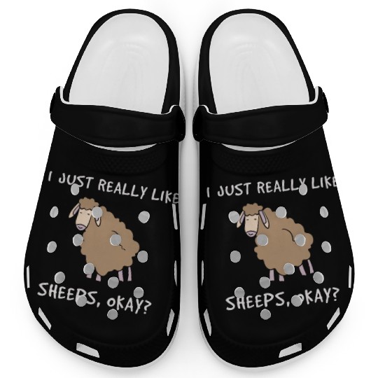 Really Like Sheeps Farmer Farming Clogs