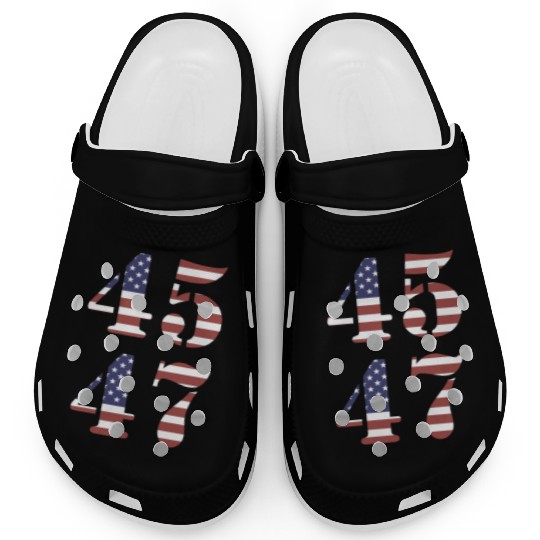Trump 45 47 Clogs