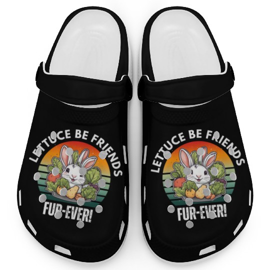 LETTUCE BE FRIENDS FUR-EVER Clogs
